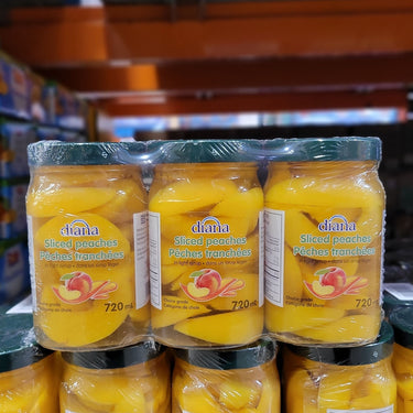 Image of Diana's Peach Slices - 3 x 720 Grams